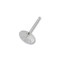 JewelrySupply Sterling Silver 3mm Pearl Posts with Cup (1 Pair of Sterling Silver Pearl Post Earrings)